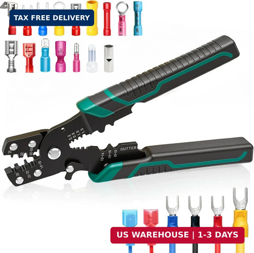 Ratchet crimping pliers - crimping,