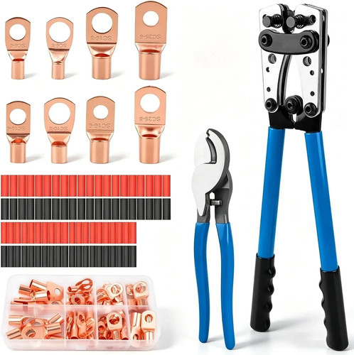Battery cable lug crimping - cable,