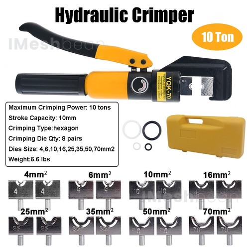 10t hydraulic crimper wire - crimper,