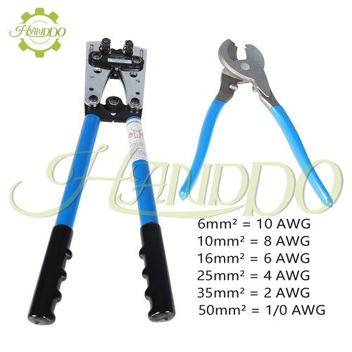 Cable crimper and - cable, wire