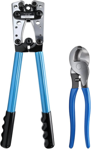 Battery cable lug crimping - cable,