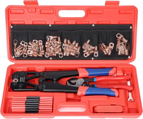 Battery cable lug crimping - cable,
