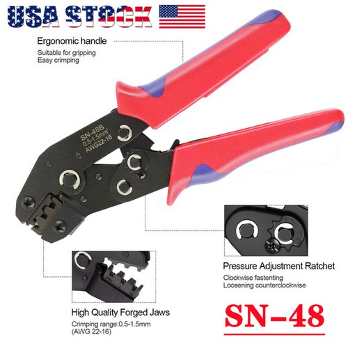 Insulated ratchet crimping - ratchet,