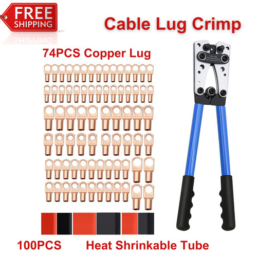 Cable lug crimper battery - cable,