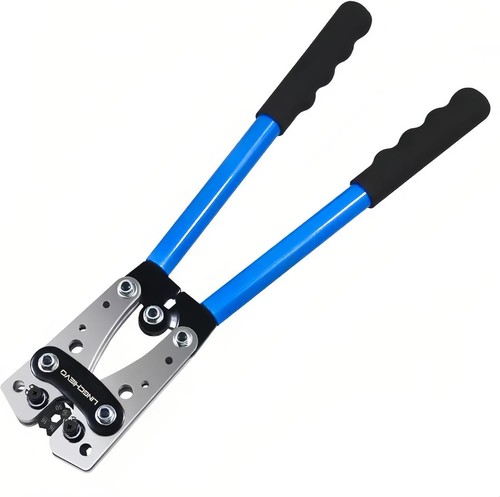 Battery cable lug - wire, crimper