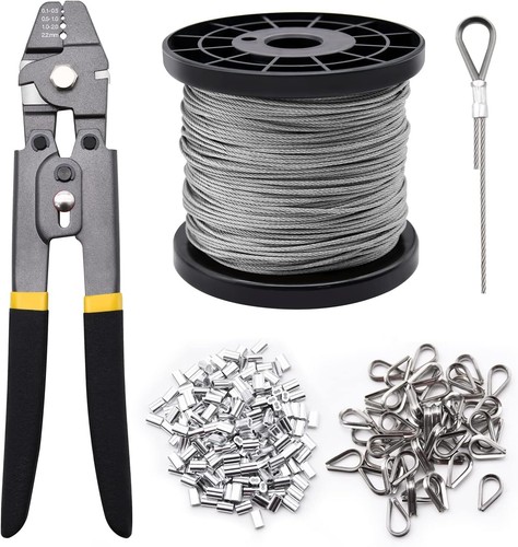 328ft wire rope crimping tool - wire,