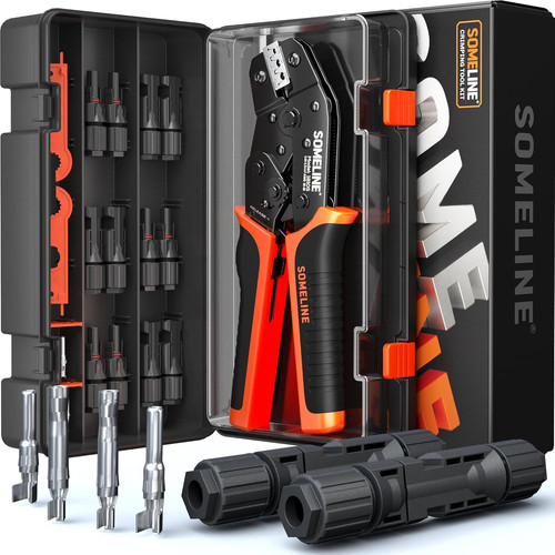 Solar connector crimping tool - connector,