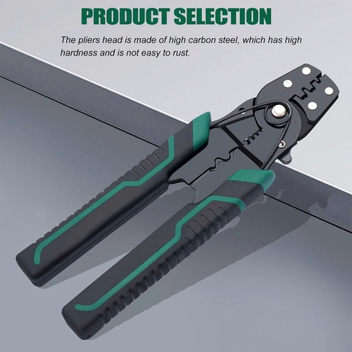 Ratchet crimping pliers - ratchet,