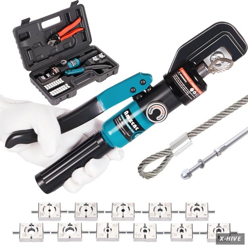 Wire rope crimping - crimping, tool