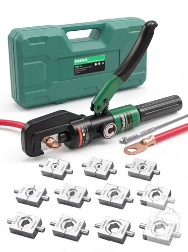 Hydraulic cable crimping tool - cable,