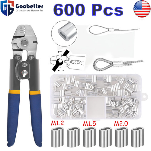 Wire rope crimping swaging - rope,