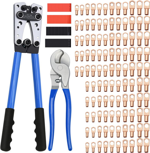 Cable lug crimping - cable,