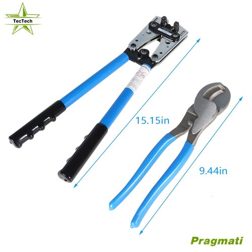 Battery cable crimper - crimper, lugs