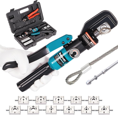 Wire rope crimping tool - wire,