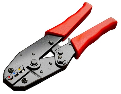 Ratchet crimping plier - 9",