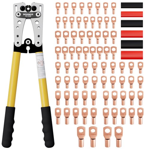 Battery cable lug - battery, crimping