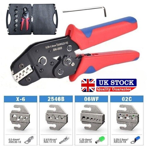 8pcs ratchet crimper plier - 8pcs,