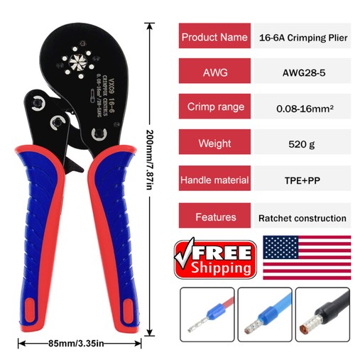 Crimping tool hexagonal - tool,