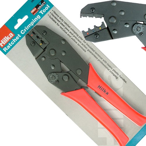 Hilka ratchet crimping - hilka, plier