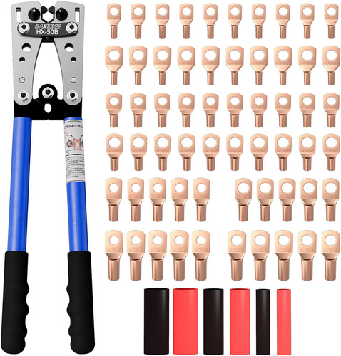 Battery cable lug crimping - battery,