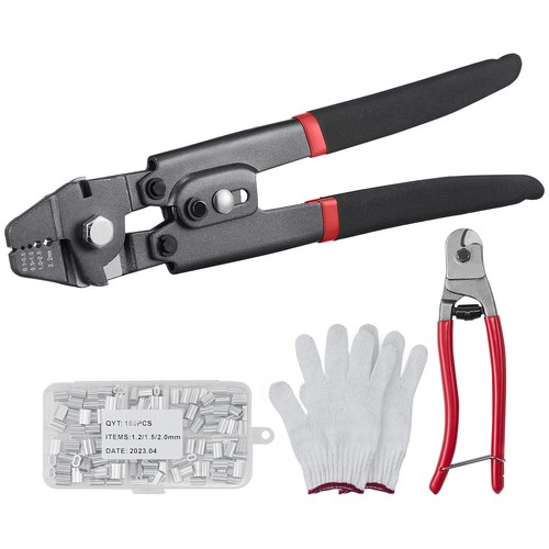 Crimping tool steel wire rope - tool,